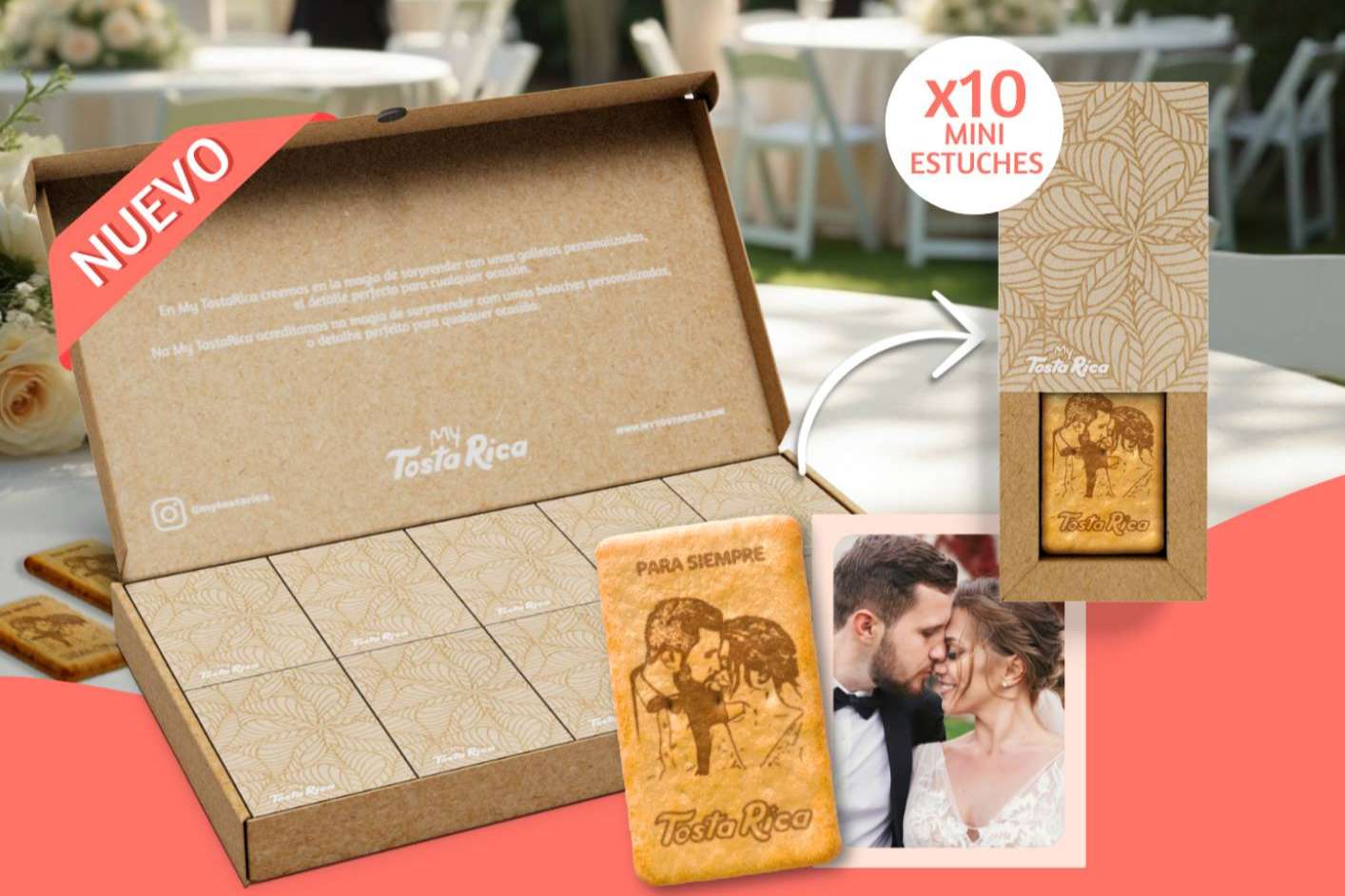 Las galletas personalizadas My TostaRica lanzan el nuevo pack para eventos y celebraciones