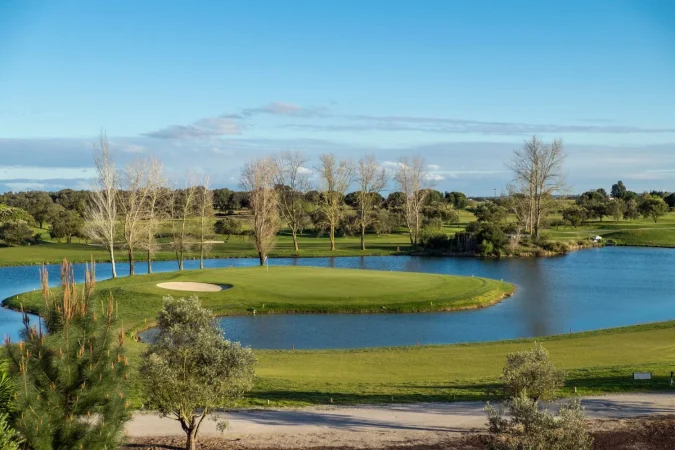 lake surrounded by greenery blue sky sunlight daytime Merca2.es