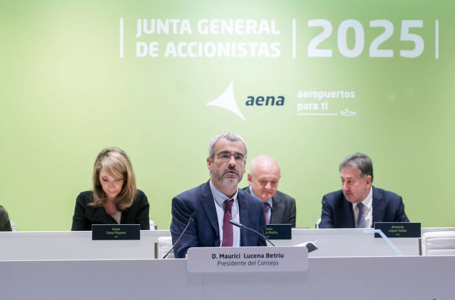 Maurici Lucena, Presidente del consejo de AENA. Fuente: Agencias