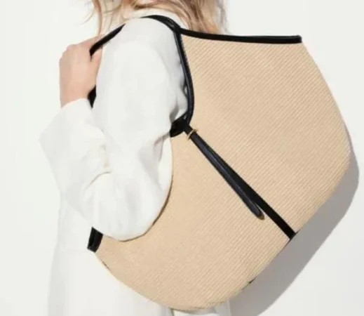 3. Bolso de rafia de H&M (34,99 euros)