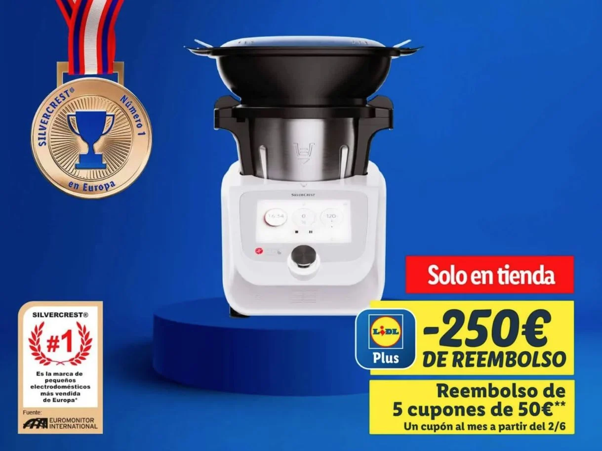 Lidl tira la casa por la ventana con el precio de su famoso robot de cocina