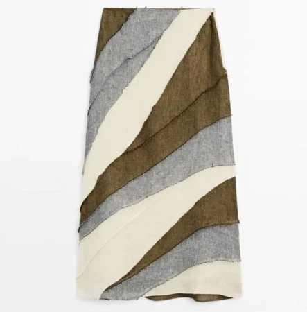 Falda midi patchwork: un toque único para tus looks