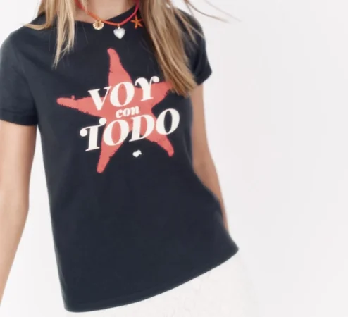 3. Camiseta "Voy con todo"