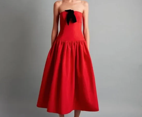 ¿Qué es los vestidos con una cintura caída?