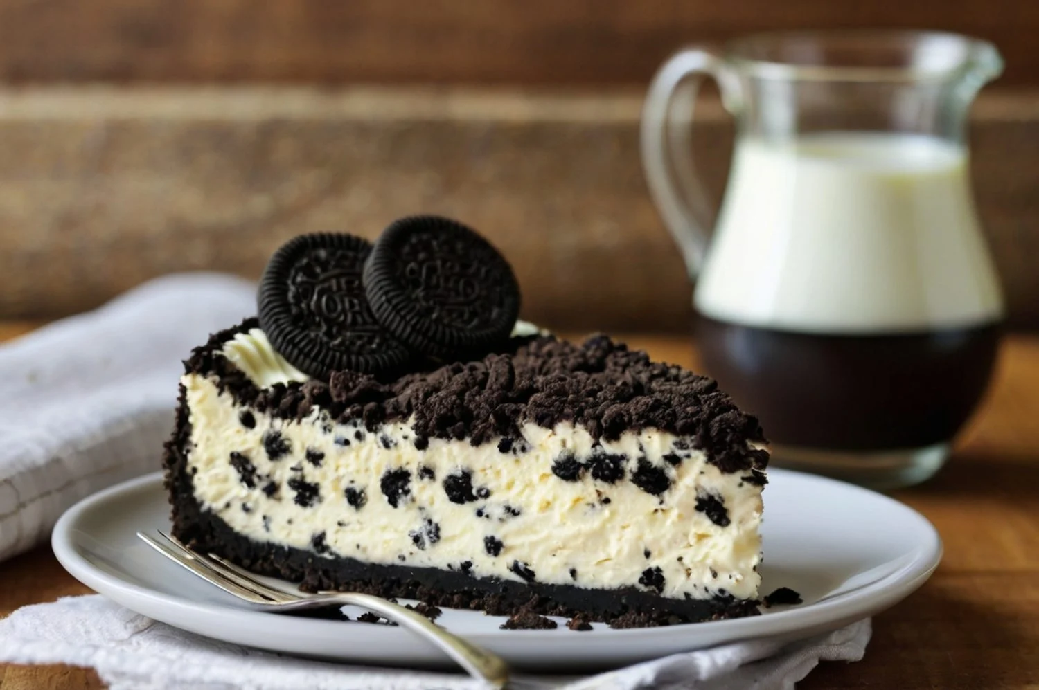 Tarta casera de galletas Oreo: Un dulce irresistible