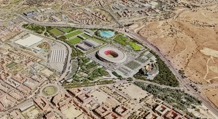 Imagen aérea Canillejas.
