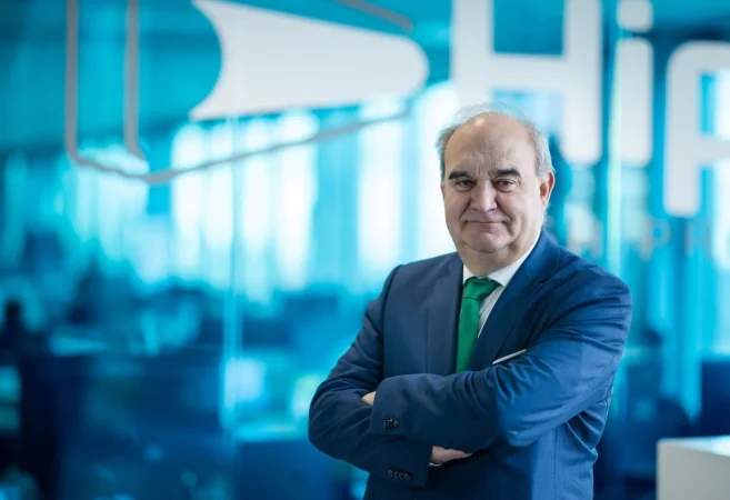 La española Hiperbaric avanza hacia el liderazgo europeo en compresión de hidrógeno 1 Merca2.es Andrés Hernando, CEO of Hiperbaric