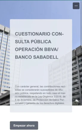 El formulario del Ministerio marca la viabilidad de la OPA BBVA-Banco Sabadell 2 Merca2.es IMG 9309 Merca2.es