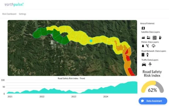 EarthPulse se alza con la victoria en lasegunda edición del 'Zero Accidents AIChallenge' de Abertis 1 Merca2.es La pantalla de la aplicaci¦n ganadora EarthPulse Merca2.es