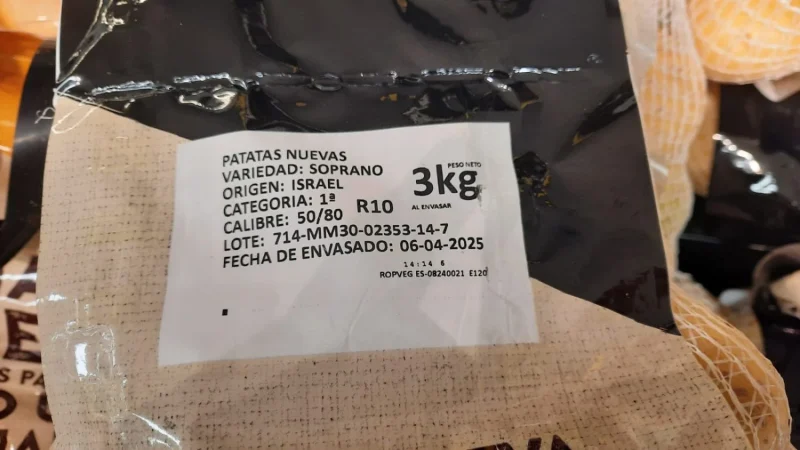 Lidl, Carrefour y Alcampo sufren el rechazo de los clientes ante las patatas y tomates de Marruecos, Israel y Egipto 2 Merca2.es Patatas Israel Mercadona 2 Merca2.es