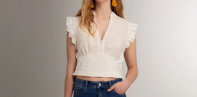 Blusa estampada