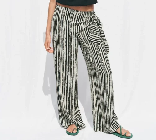 6. Pantalones de Pareo con rayas holgadas (29,95 €)