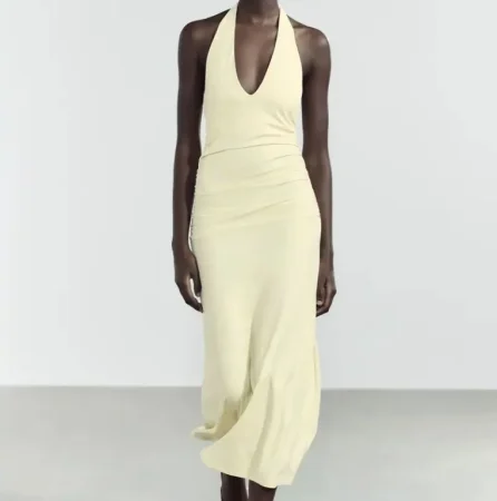 3. Vestido amarillo pastel (22,95€) – REF: 3641/387/321