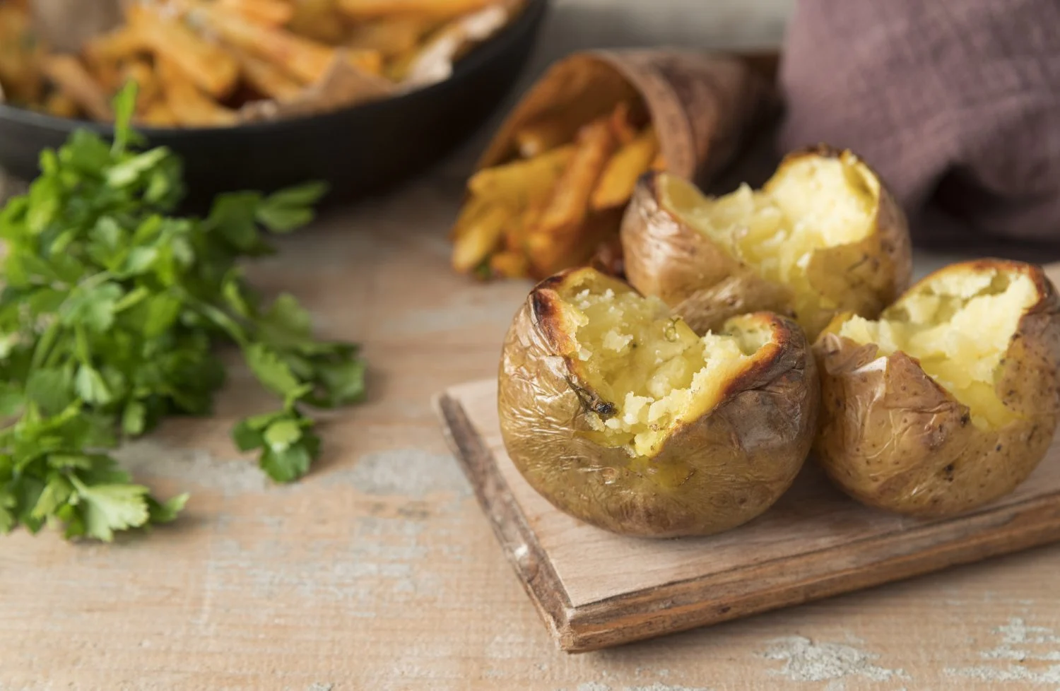 Patatas asadas en Airfryer: Crujientes por fuera, jugosas por dentro y rellenas de lo que más te guste