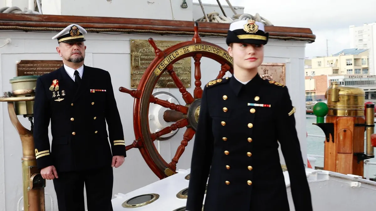 Estos son los graves motivos por los que la princesa Leonor ha sido ‘arrestada’ en el buque escuela Elcano