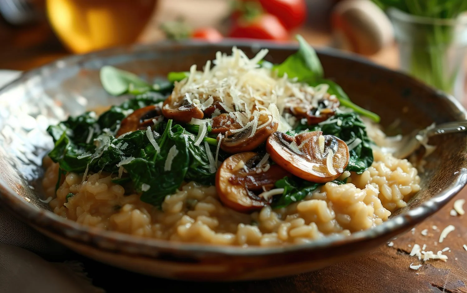 Risotto con setas: Un clásico de la cocina italiana