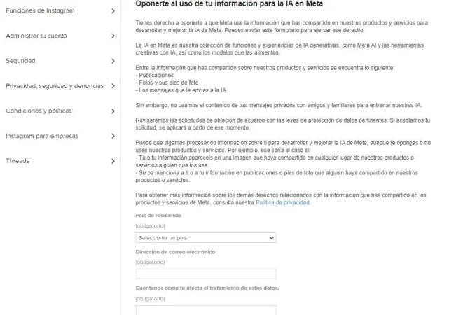 Meta ya entrena su IA en la UE con tus datos de Facebook, Instagram y WhatsApp 1 Merca2.es Meta ya entrena su IA en la UE con tus datos de Facebook, Instagram y WhatsApp