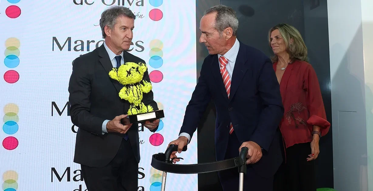 Jaime Lafita recibe el premio de la fundación Marqués de Oliva a la labor Social