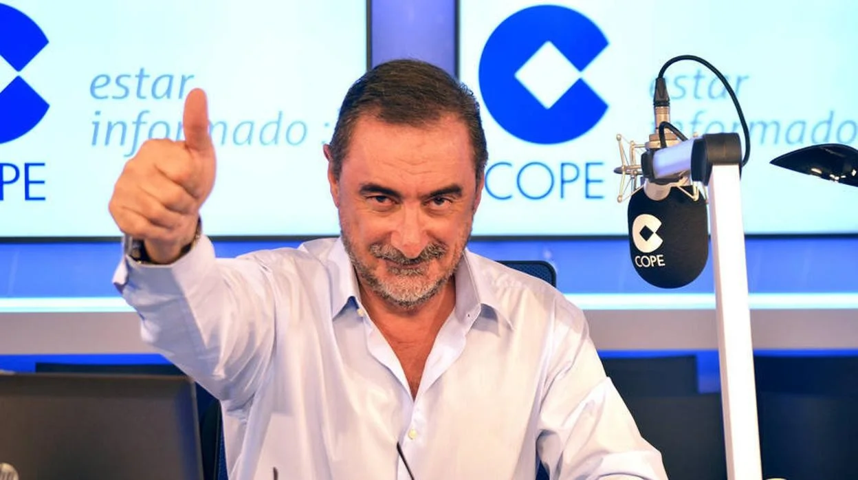 Carlos Herrera renueva una temporada más con la COPE y ya son 10 años