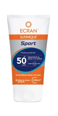 Cómo cuidar tu piel antes, durante y después del entrenamiento 2 Merca2.es ECRAN FLUIDO PROTECTOR SPORT FPS 50 Merca2.es
