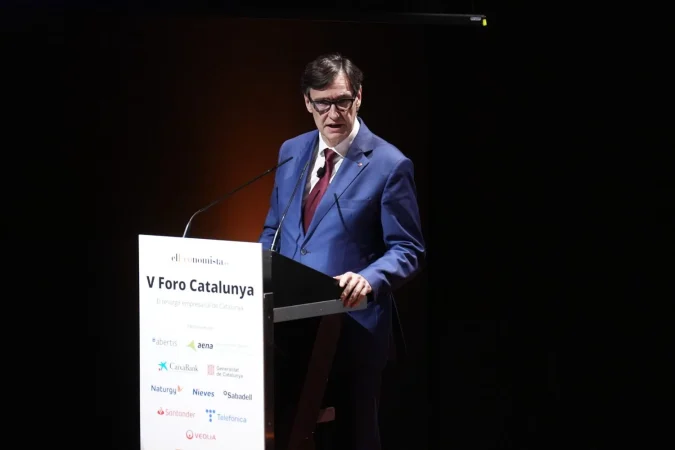 Glovo no trabajará con flotas externas tras completar su proceso de contratación 1 Merca2.es EuropaPress 6803680 presidente generalitat catalunya salvador illa foro empresarial Merca2.es