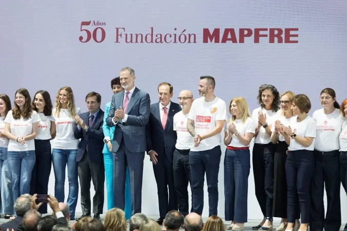 El Rey preside el 50 aniversario de Fundación MAPFRE y destaca su contribución a la educación, la investigación y la cultura 1 Merca2.es Fundacion MAPFRE Merca2.es