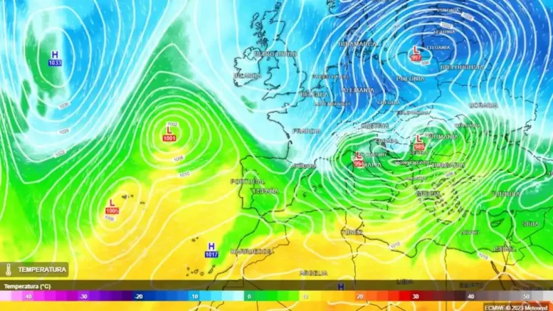 Tormentas intensas y granizo advierte la AEMET: ¿Dónde se espera el peor tiempo? Lunes: Interior sur en alerta