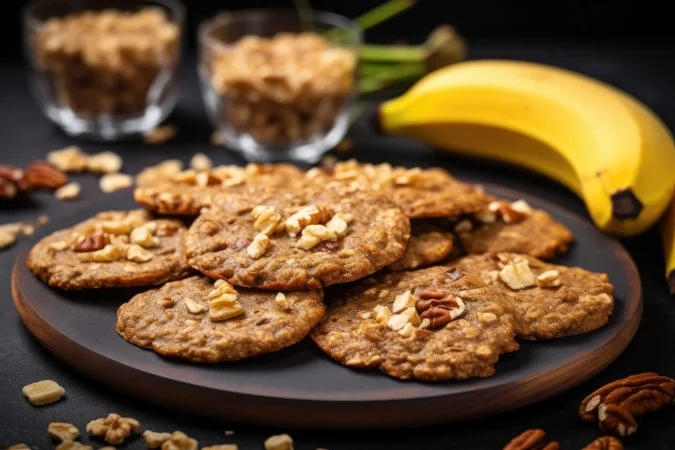 deliciosas galletas y platano Merca2.es