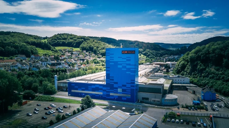 Acerinox presentará unos resultados trimestrales en línea o levemente mejores de lo previsto 1 Merca2.es Acerinox VDM. Fuente: Acerinox