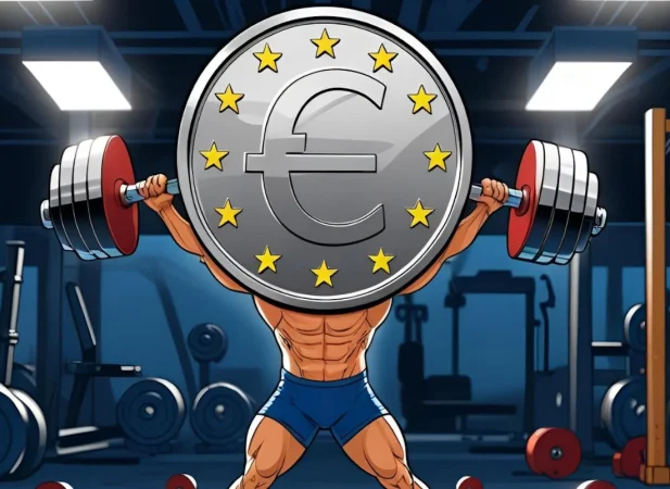 Euro fuerte BCE Fuente Canva IA Merca2.es