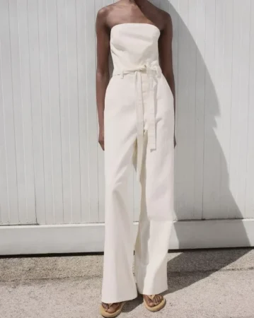 Mango lo tiene muy claro un mono blanco simpre es sinonimo de elegancia no te pierdas su gran variedad 10 Merca2.es