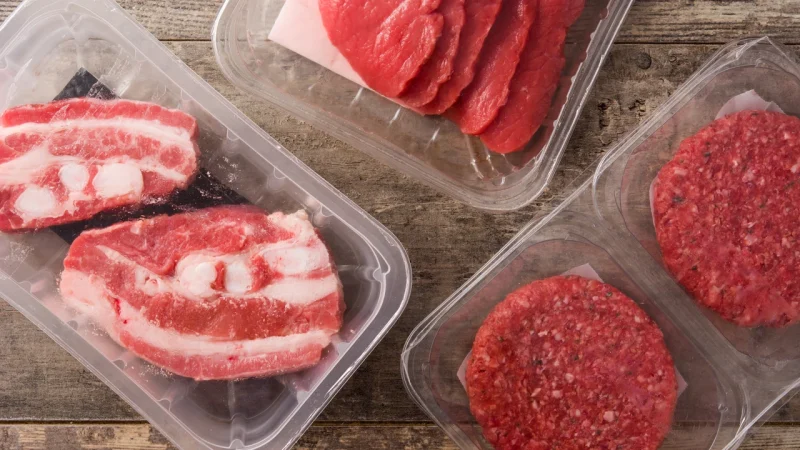 ¿Esa almohadilla es segura para el contacto con carne cruda?