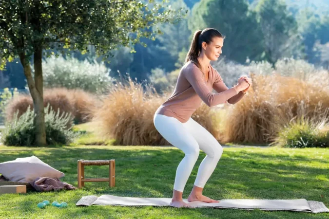 Según los expertos estos son los sencillos ejercicios que deben practicar las mujeres que hayan superado los 50 para estar en forma 81 Merca2.es 5.- Sentadillas, buenas para todo el cuerpo