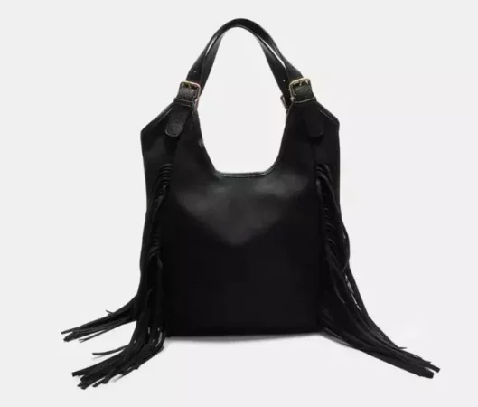 Bolso con flecos (35,99 €)