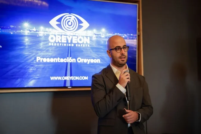 Oreyeon: la seguridad en los aeropuertos en España con tecnología basada en IA 1 Merca2.es Ziad Jreijiri, CEO y cofundador de Oreyeon