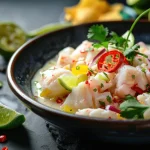Te contamos cómo hacer un refrescante ceviche peruano, pura mezcla de sabores andinos