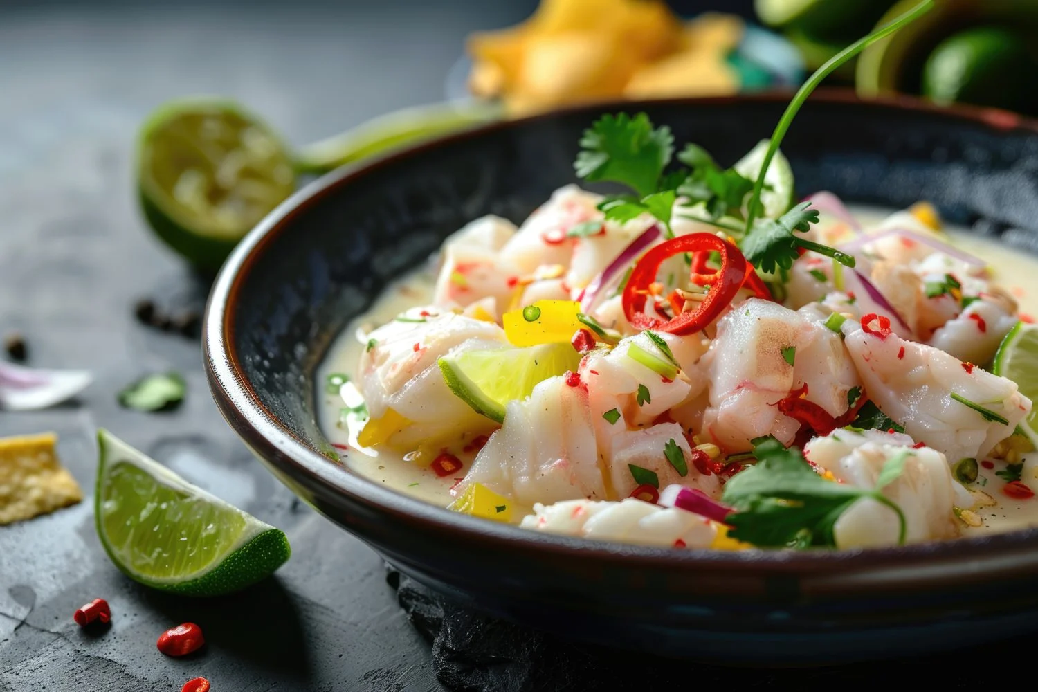 Te contamos cómo hacer un refrescante ceviche peruano, pura mezcla de sabores andinos