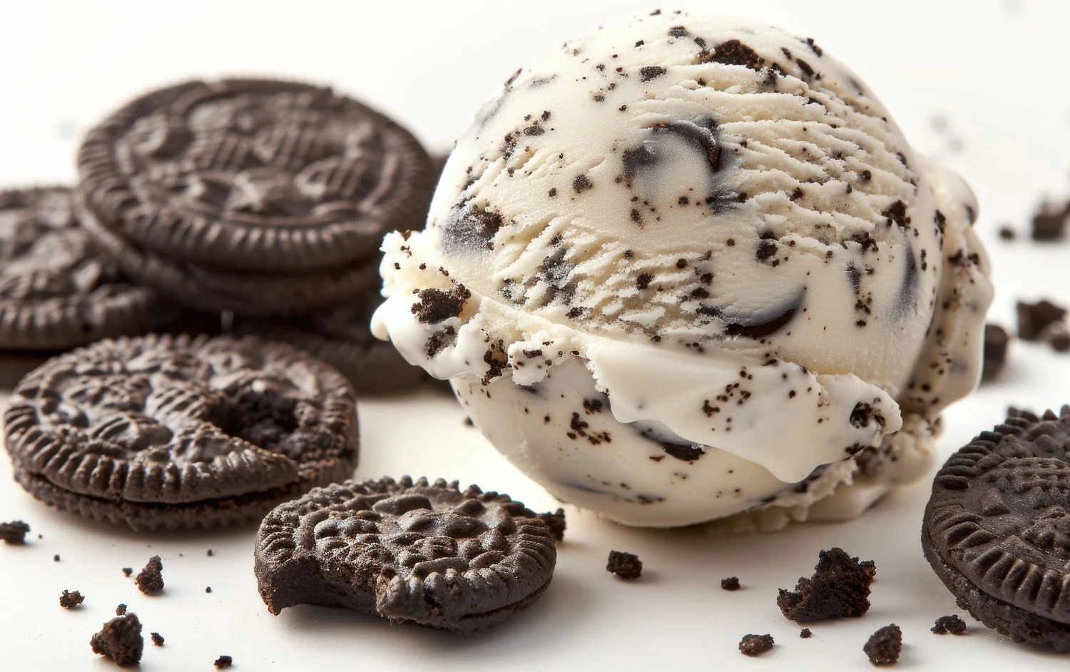 helado de oreo