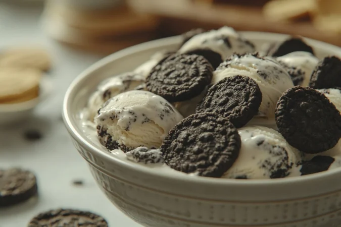 Helado casero de galletas oreo sin heladera: volverá locos a los más golosos de la casa 2 Merca2.es las galletas y el helado de crema Merca2.es