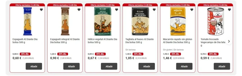 Dia productos promociones