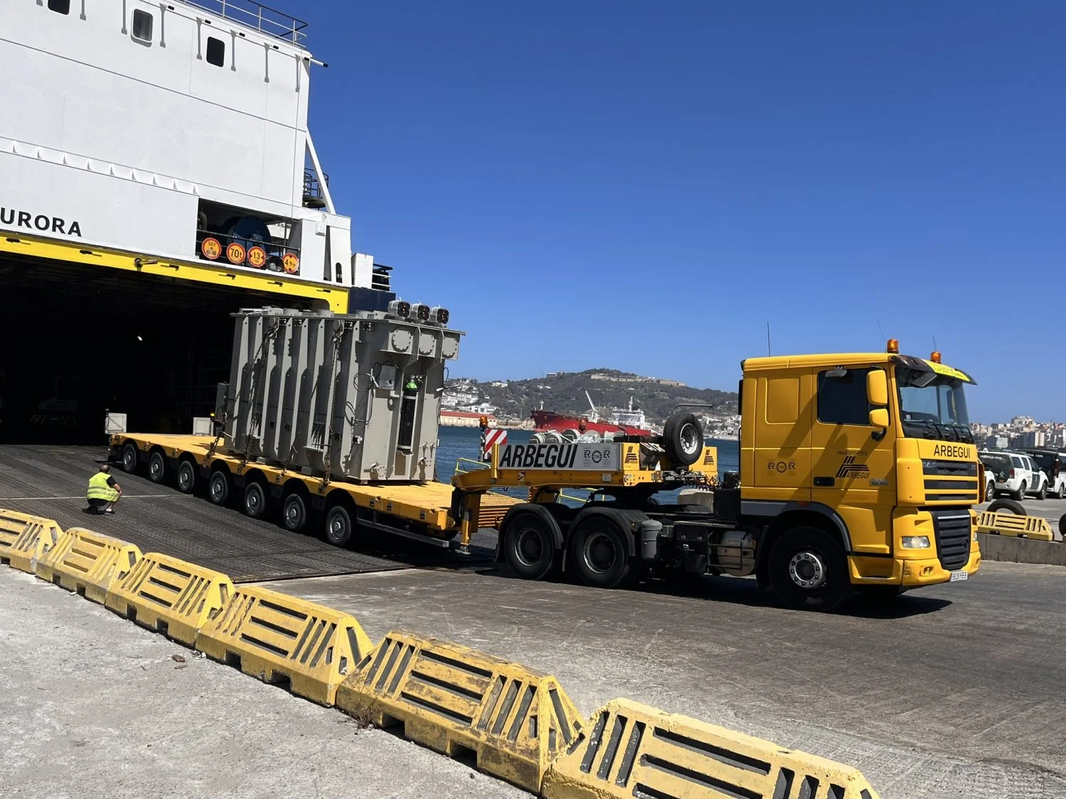 Endesa avanza en la subestación que conectará Ceuta con la península a través de un cable eléctrico submarino