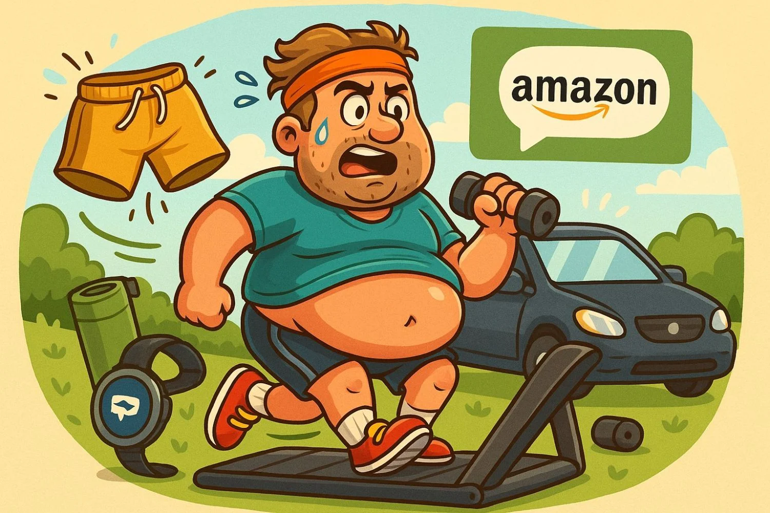 Adios a tu tripa con Amazon