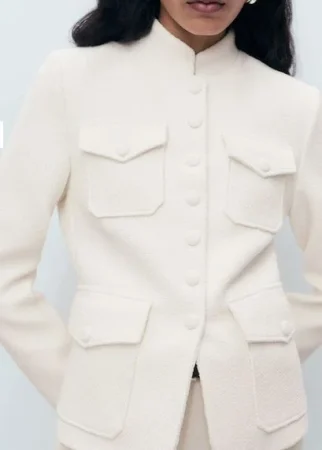 La inspiración de Mango para su nueva colección: una chaqueta blanca que marcó el estilo de la reina Letizia 29 Merca2.es Los trajes blancos: un comodín infalible