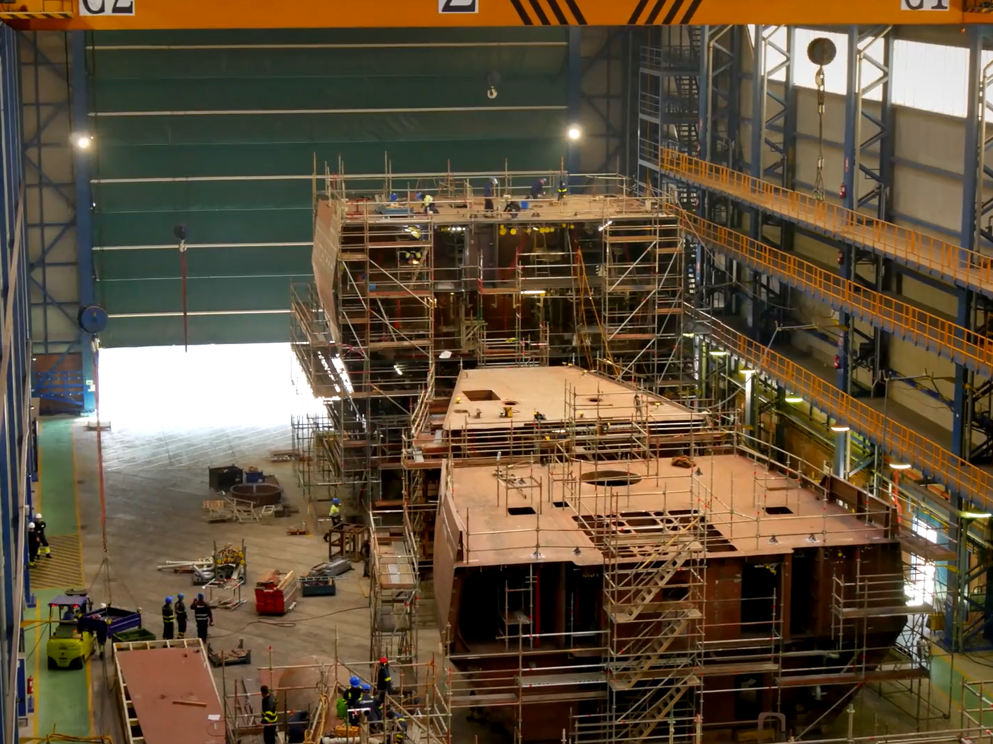 Navantia y Alhona completan el proyecto de optimización inteligente para el Astillero de San Fernando 21 Merca2.es Alhona Navantia Merca2.es