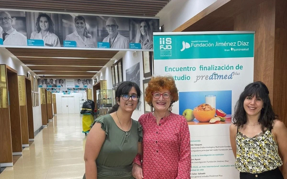 La doctora Vázquez y dos nutricionistas implicadas en el estudio | Fuente: Servimedia