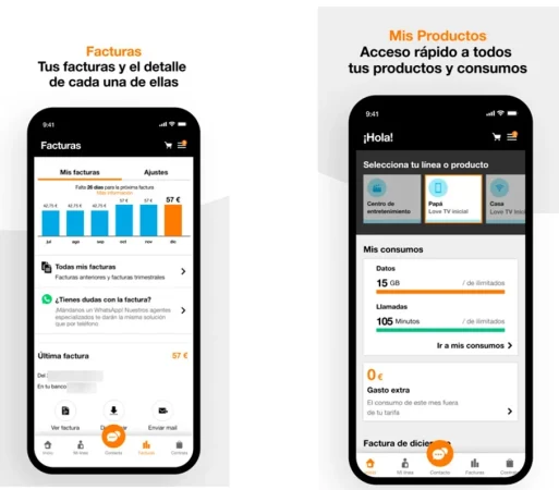 Las apps de autogestión, mensajería y WhatsApp de MasOrange superan los 4M de interacciones digitales mensuales 1 Merca2.es Las funcionalidades que más reconocen los clientes en estas apps están la consulta y descarga de facturas. Masorange