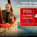 Vodafone conquista el mercado con su nueva oferta de fibra, móvil y televisión por 49€